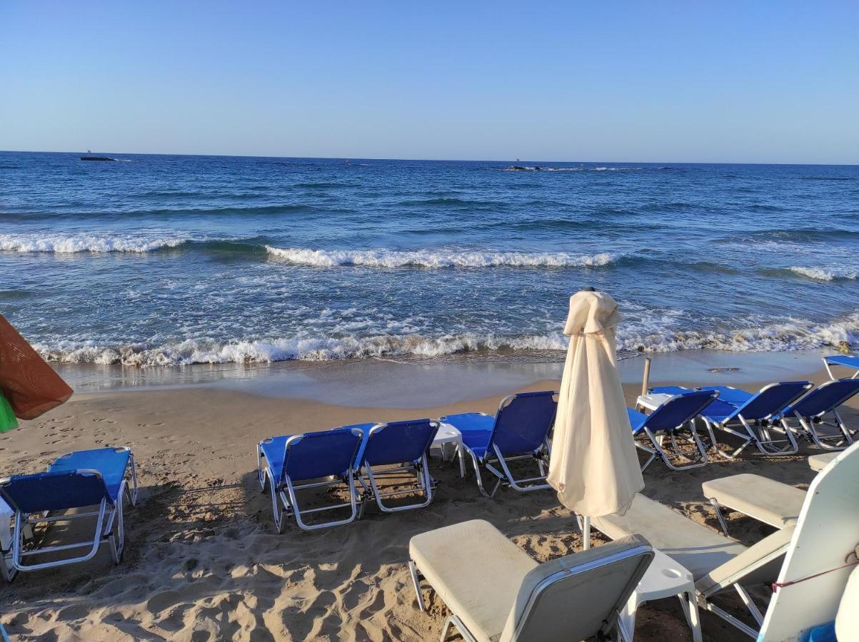 Dedalos N3 Sea View Apartment-30 Metres From The Beach Stalida Esterno foto