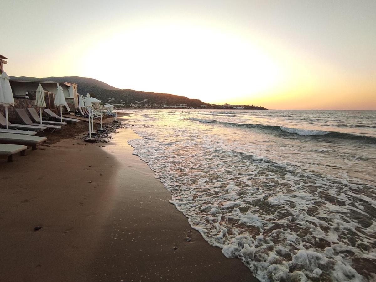 Dedalos N3 Sea View Apartment-30 Metres From The Beach Stalida Esterno foto