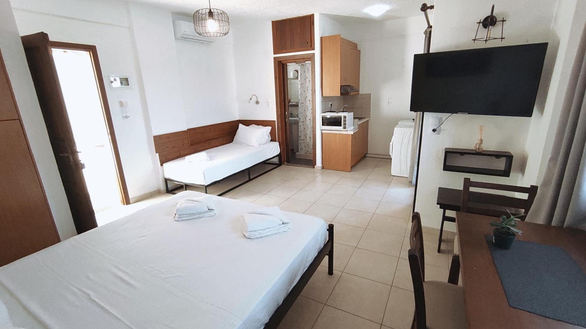 Dedalos N3 Sea View Apartment-30 Metres From The Beach Stalida Esterno foto